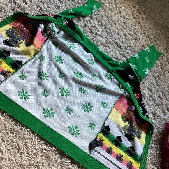 The SImpsons Santa Bart Ugly Christmas Cardigan Sweater Size Large EUC - Picture 11 of 11